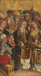 Der heilige Ägidius unter den Heiligen